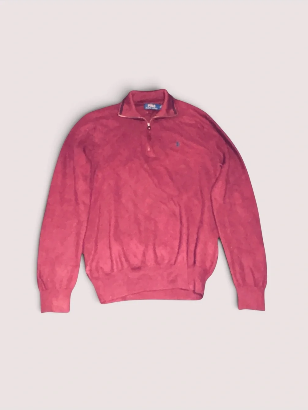 Polo by Ralph Lauren Men's Half-Zip Pullover in Wine